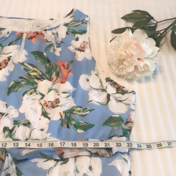 C Est. 1946 Floral Chiffon Sleeveless Maxi Dress Size 26/28 - Picture 11 of 14